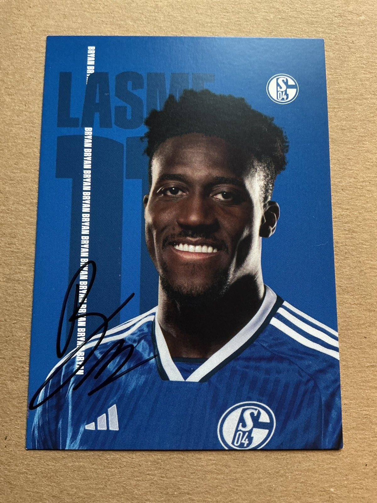 Bryan Lasme, France 🇫🇷 FC Schalke 04 2023/24 hand signed - Autographs-World