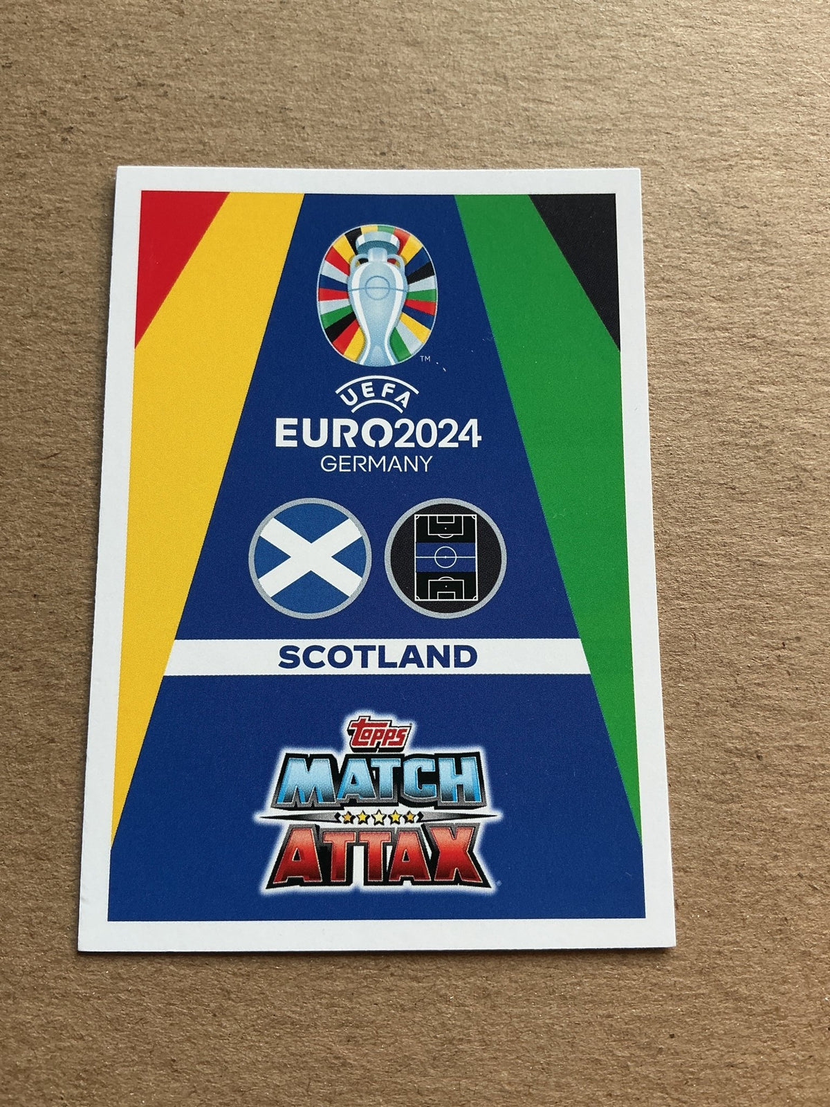 Callum McGregor, Scotland 🏴󠁧󠁢󠁳󠁣󠁴󠁿 UEFA Euro 2024 Topps hand signed - Autographs-World