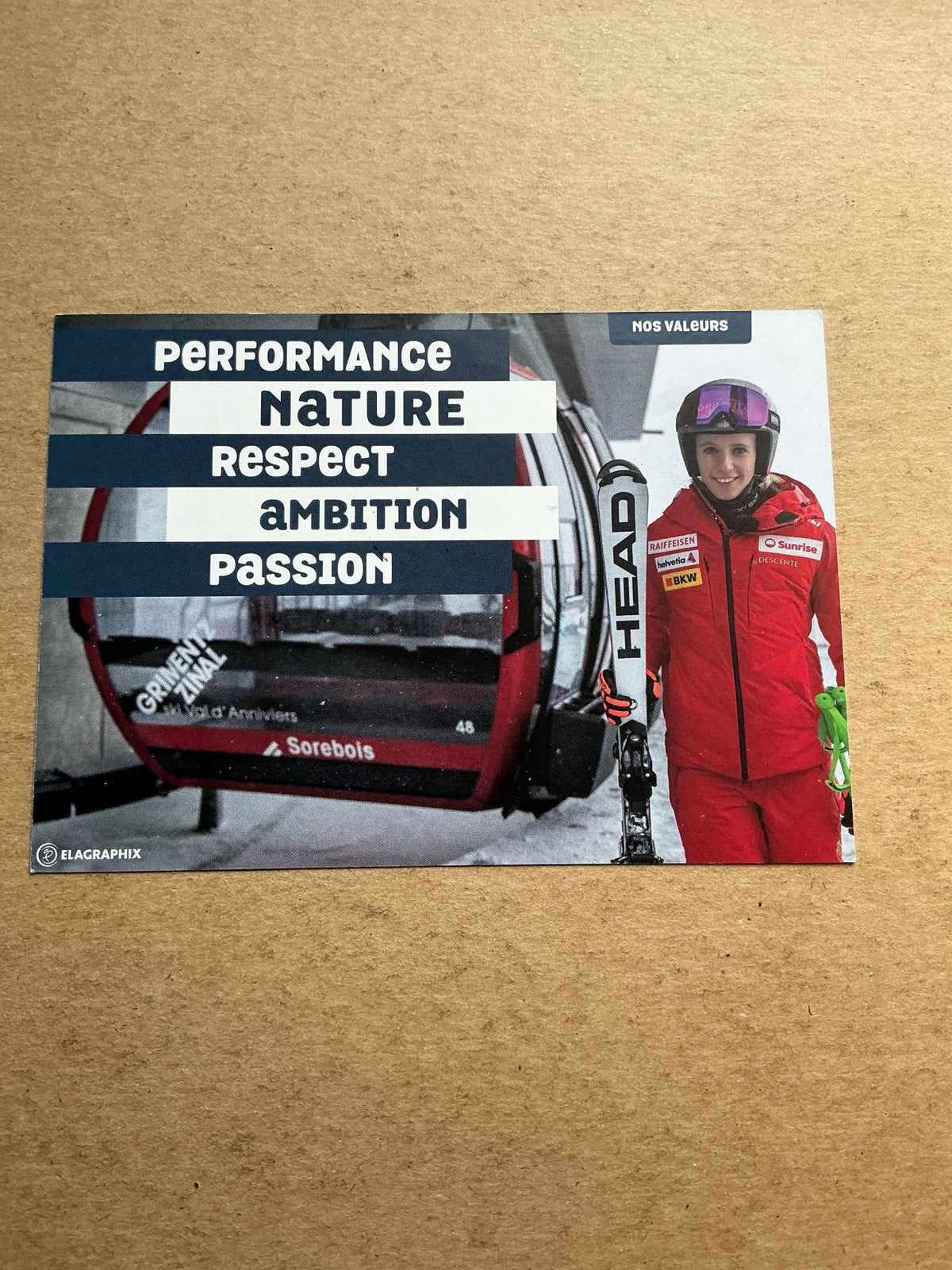 Camille Rast, Switzerland 🇨🇭Alpine 2023/24 hand signed - Autographs-World