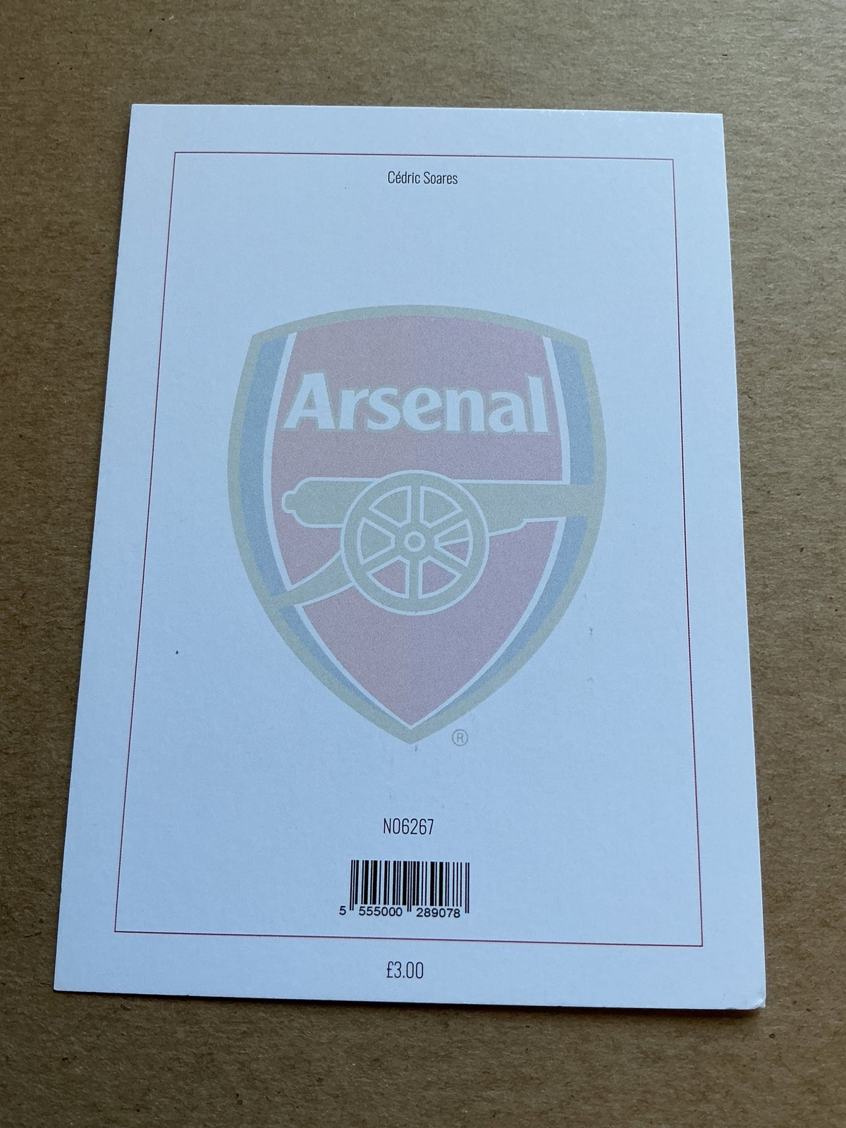 Cedric Soares, Portugal 🇵🇹 Arsenal FC 2023/24 hand signed - Autographs-World