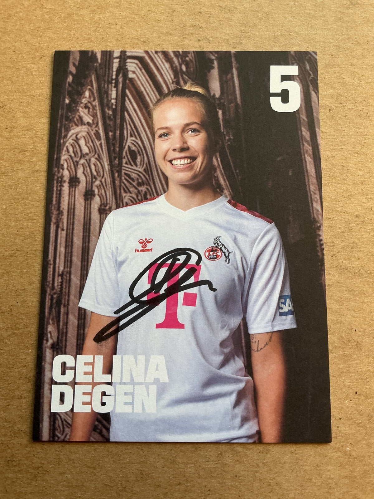 Celina Degen, Austria 🇦🇹 1.FC Köln 2023/24 hand signed - Autographs-World
