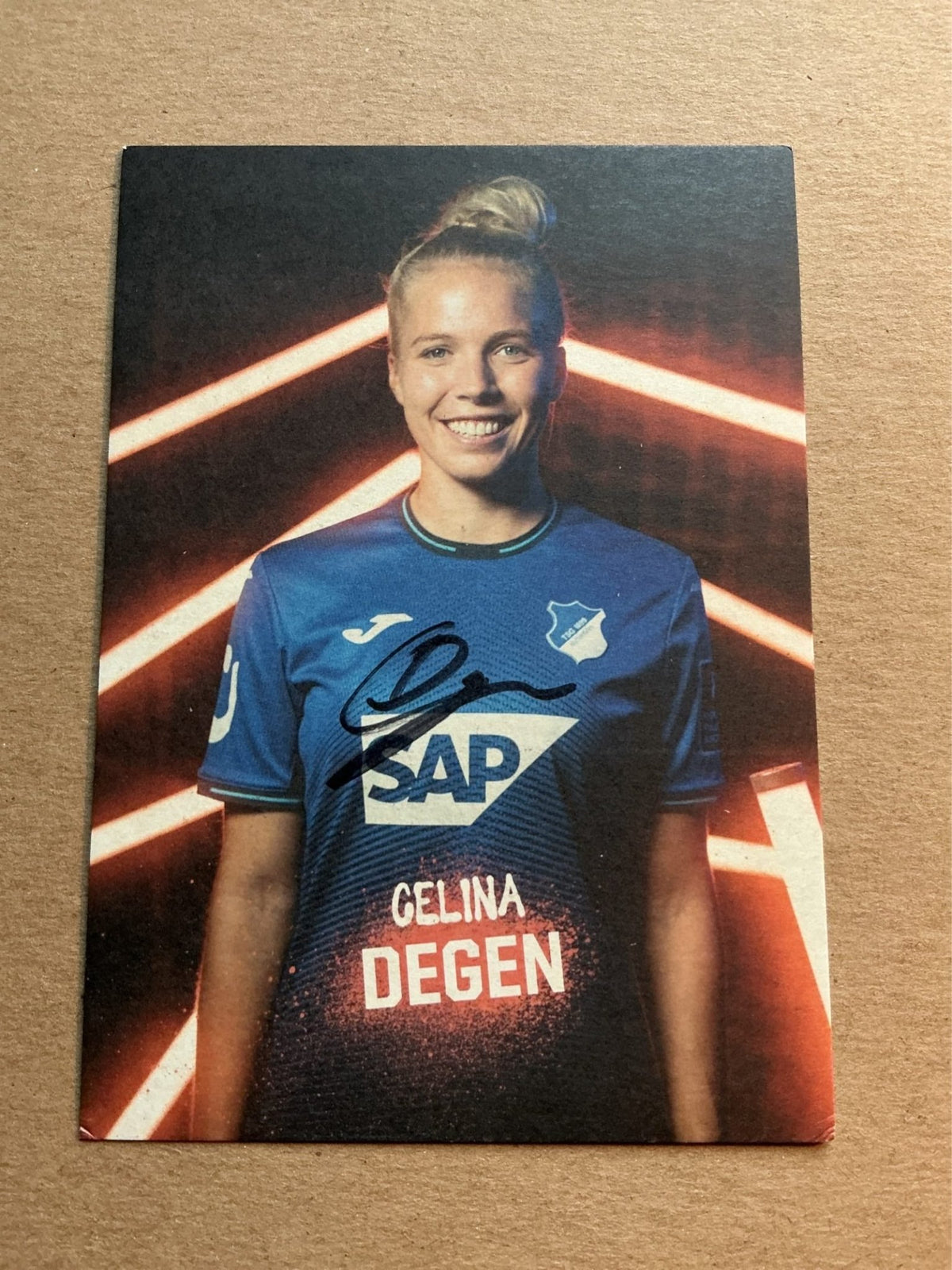 Celina Degen, Austria 🇦🇹 TSG 1899 Hoffenheim 2021/22 hand signed - Autographs-World