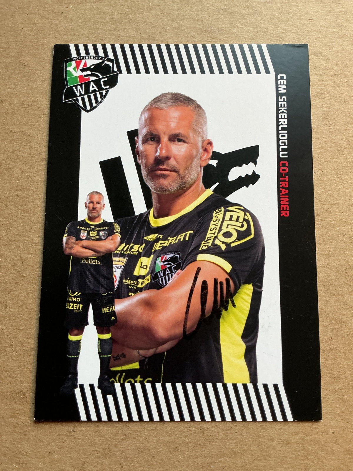Cem Sekerlioglu, Austria 🇦🇹 Wolfsberger AC 2023/24 hand signed - Autographs-World