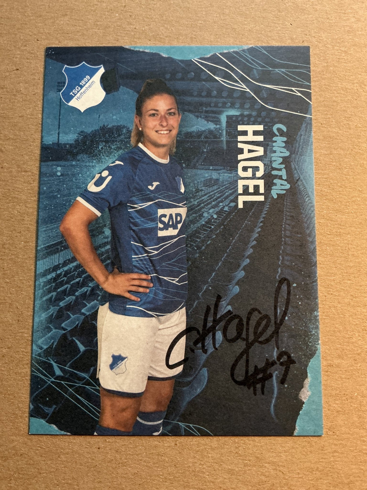 Chantal Hagel, Germany 🇩🇪 TSG 1899 Hoffenheim 2022/23 hand signed - Autographs-World
