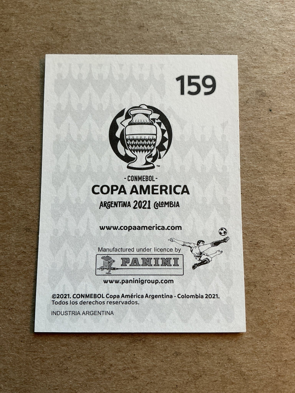 Charles Aranguiz, Chile 🇨🇱 Copa America 2021 Panini hand signed - Autographs-World