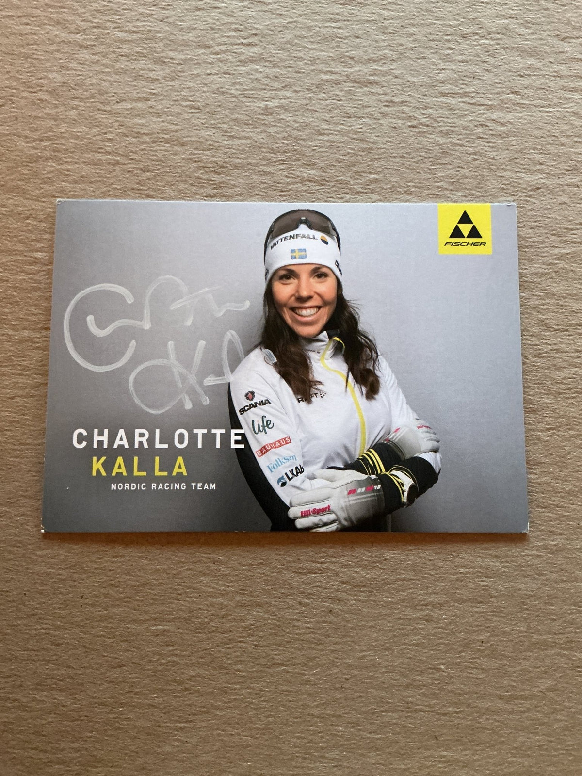 Charlotte Kalla, Sweden 🇸🇪 Cross Country 2023/24 hand signed - Autographs-World