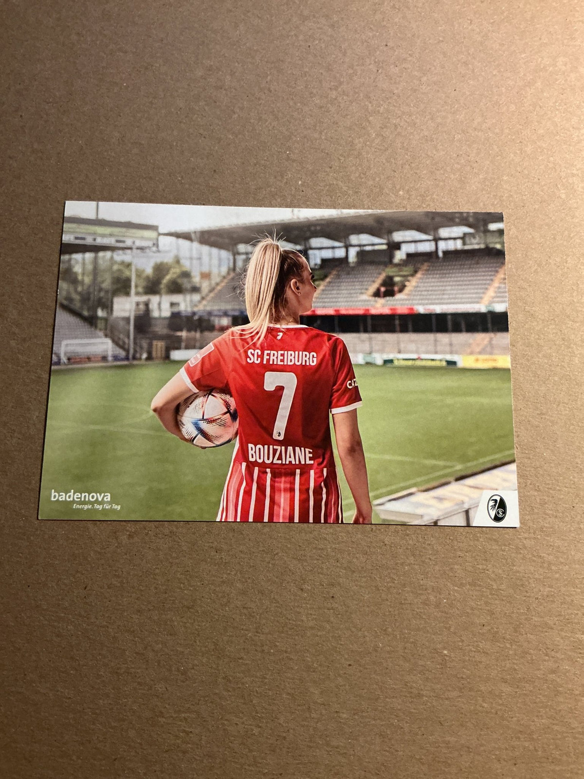 Chiara Bouziane, Germany 🇩🇪 SC Freiburg 2022/23 hand signed - Autographs-World