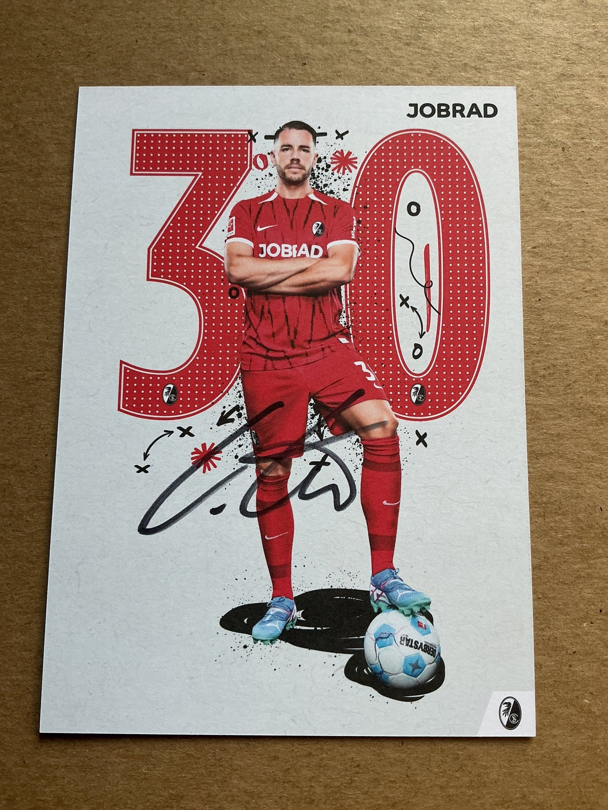 Christian Günter, Germany 🇩🇪 SC Freiburg 2024/25 hand signed - Autographs-World