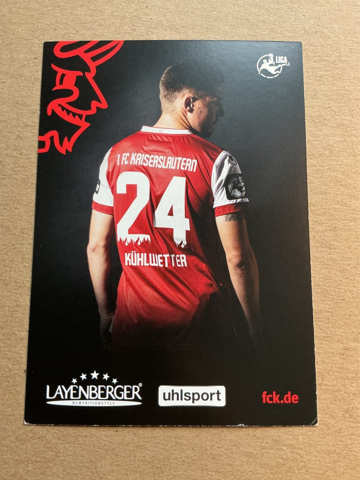 Christian Kühlwetter, Germany 🇩🇪 1.FC Kaiserslautern 2018/19 hand signed - Autographs-World