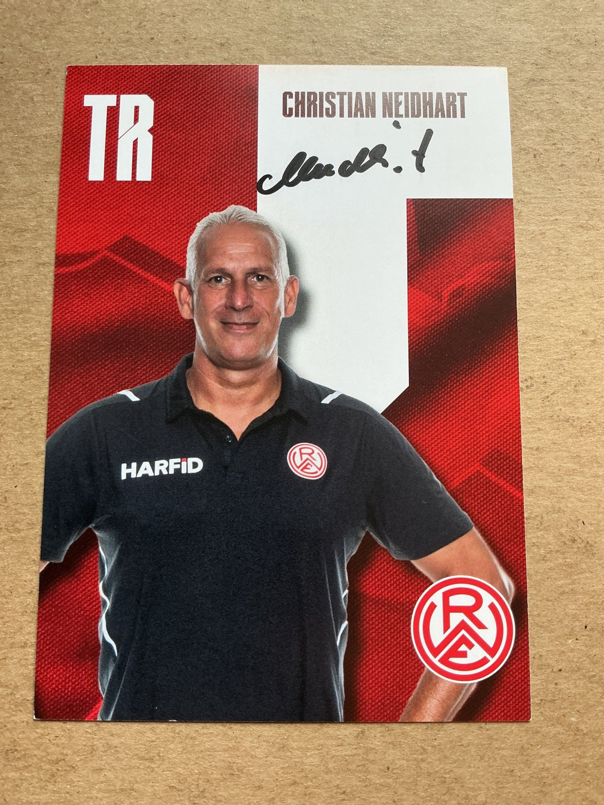 Christian Neidhart, Germany 🇩🇪 Rot-Weiss Essen 2021/22 hand signed - Autographs-World