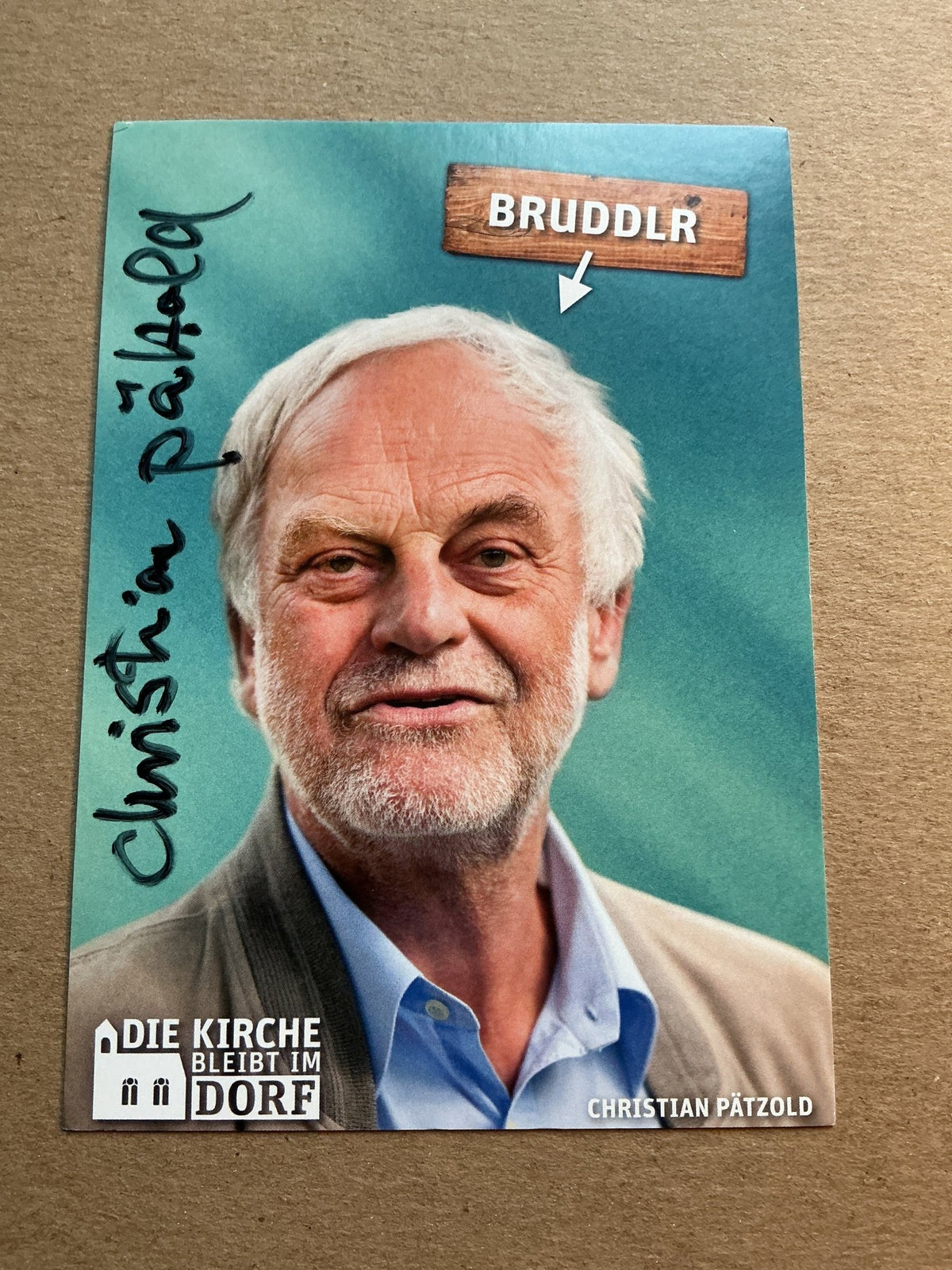 Christian Pätzold, Germany 🇩🇪 Actor 2024 hand signed - Autographs-World