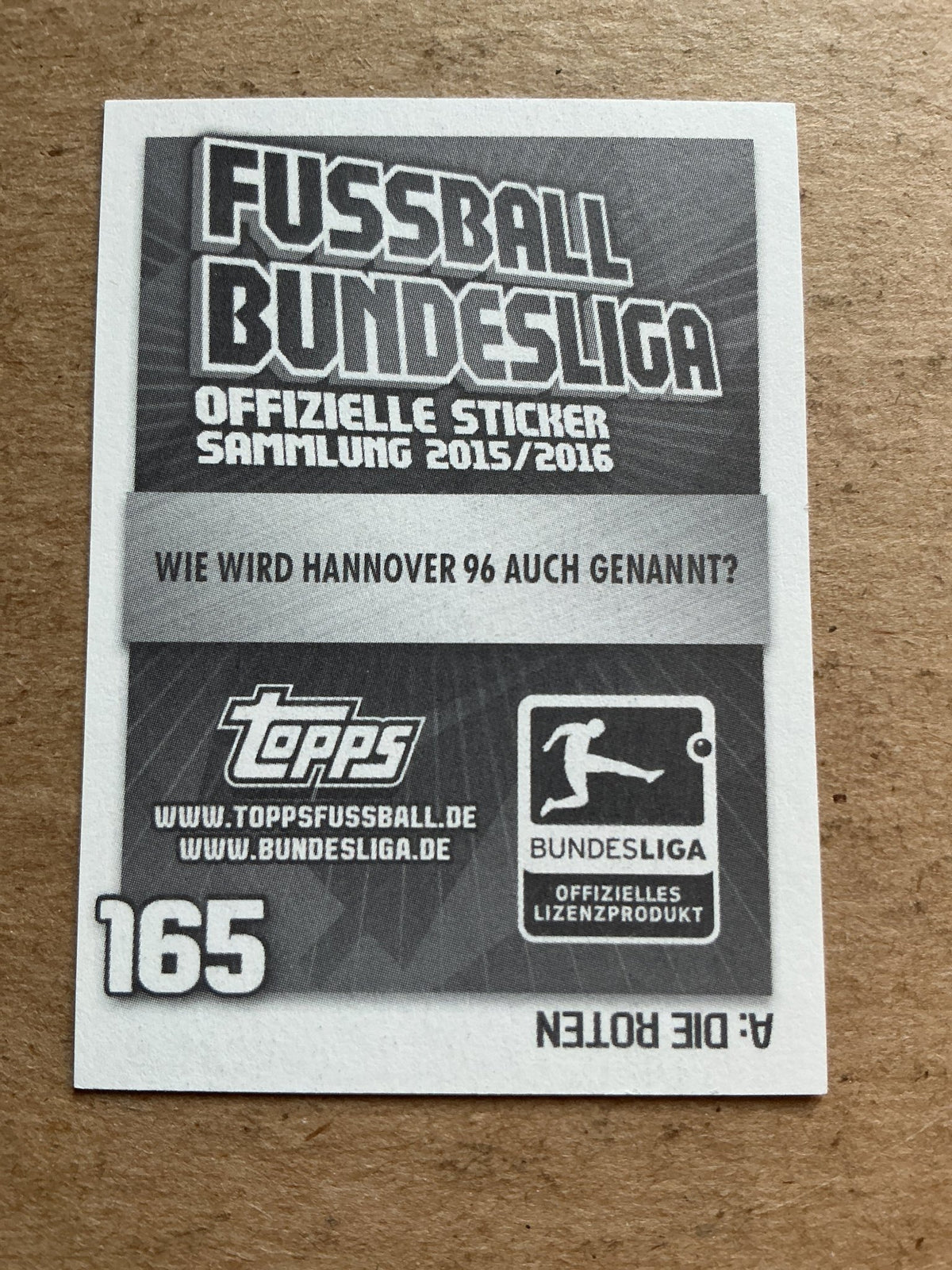 Christian Schulz, Germany 🇩🇪 Hannover 96 2015/16 Topps hand signed - Autographs-World
