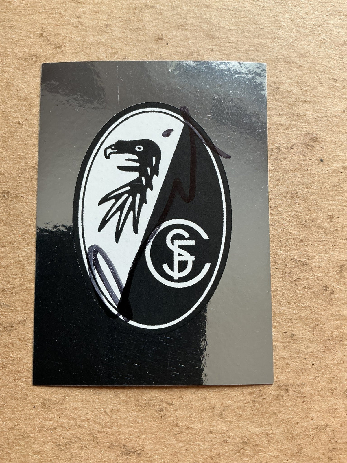 Christian Streich, Germany 🇩🇪 SC Freiburg 2014/15 Topps hand signed - Autographs-World
