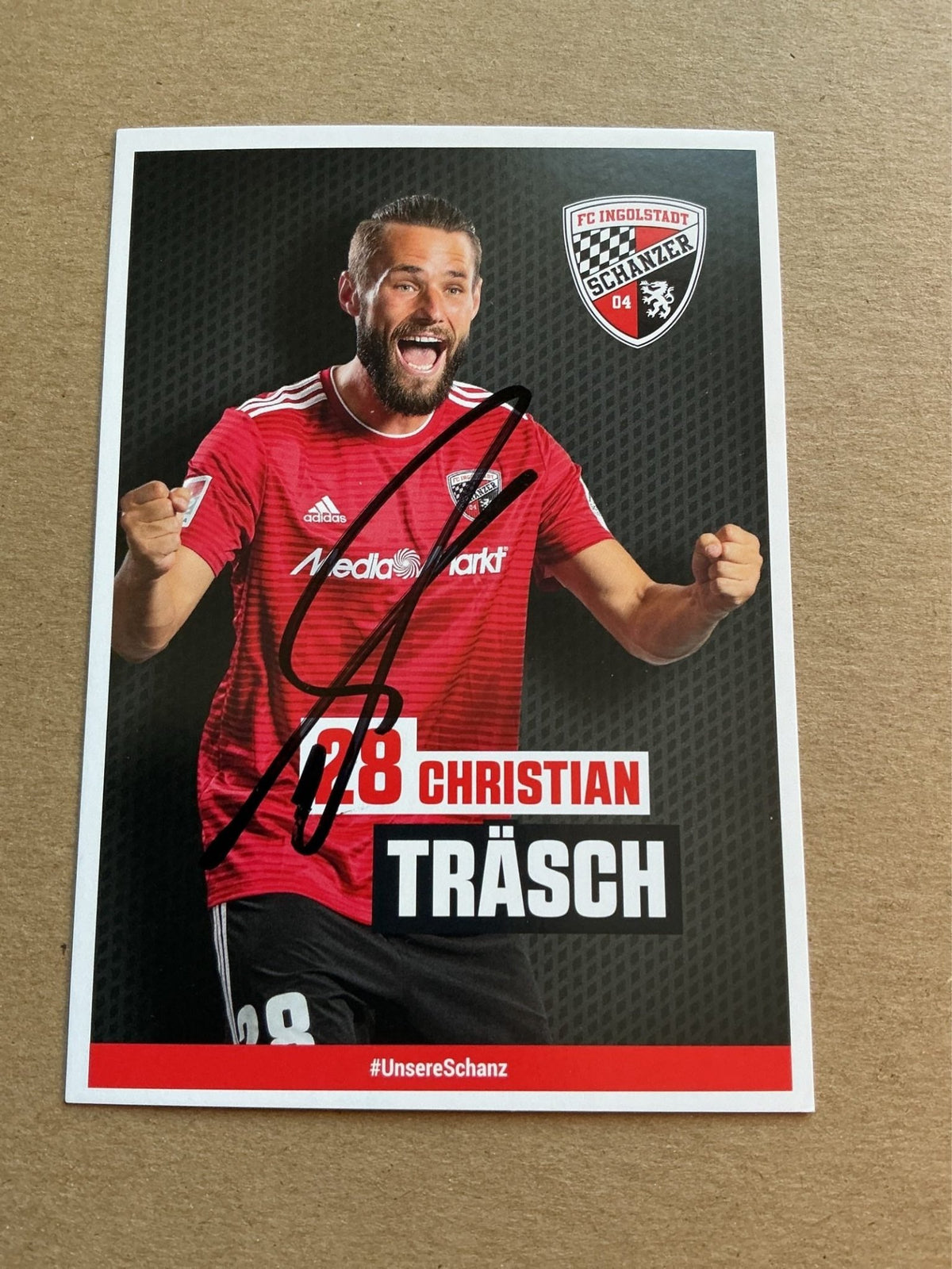 Christian Träsch, Germany 🇩🇪 FC Ingolstadt 2019/20 hand signed - Autographs-World