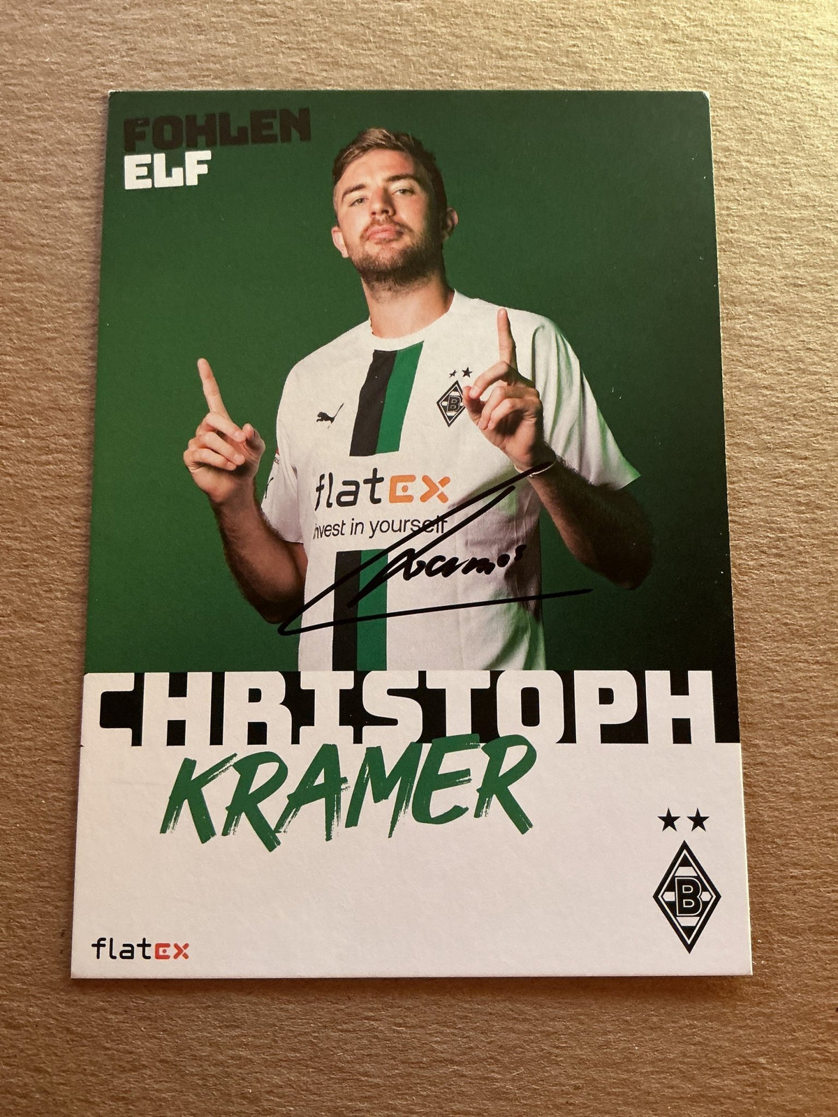 Christoph Kramer, Germany 🇩🇪 Borussia Mönchengladbach 2022/23 hand signed - Autographs-World