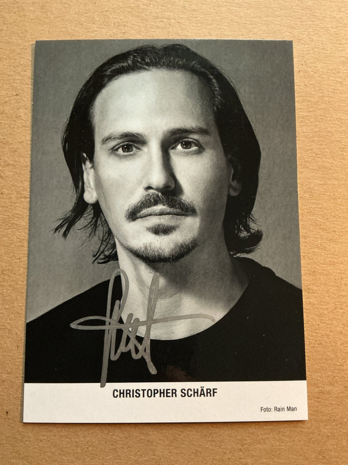 Christopher Schärf, Austria 🇦🇹 Actor 2024 hand signed - Autographs-World