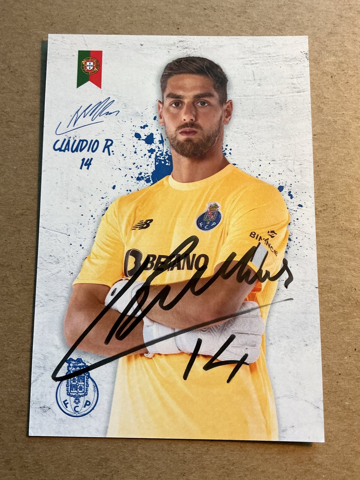 Cláudio Ramos, Portugal 🇵🇹 FC Porto 2022/23 hand signed - Autographs-World