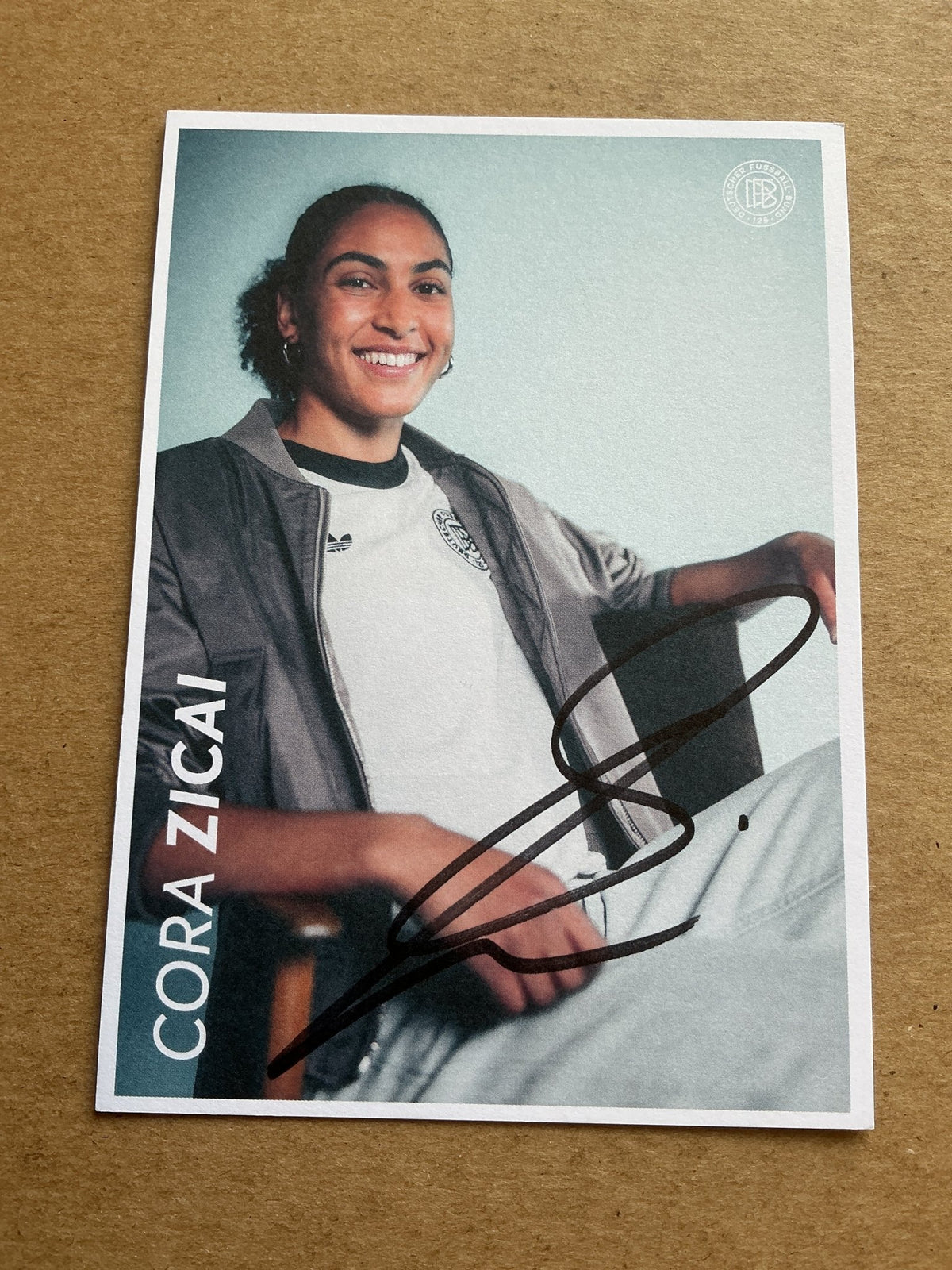 Cora Zicai, Germany 🇩🇪 Women’s Euro Cup 2025 hand signed - Autographs-World
