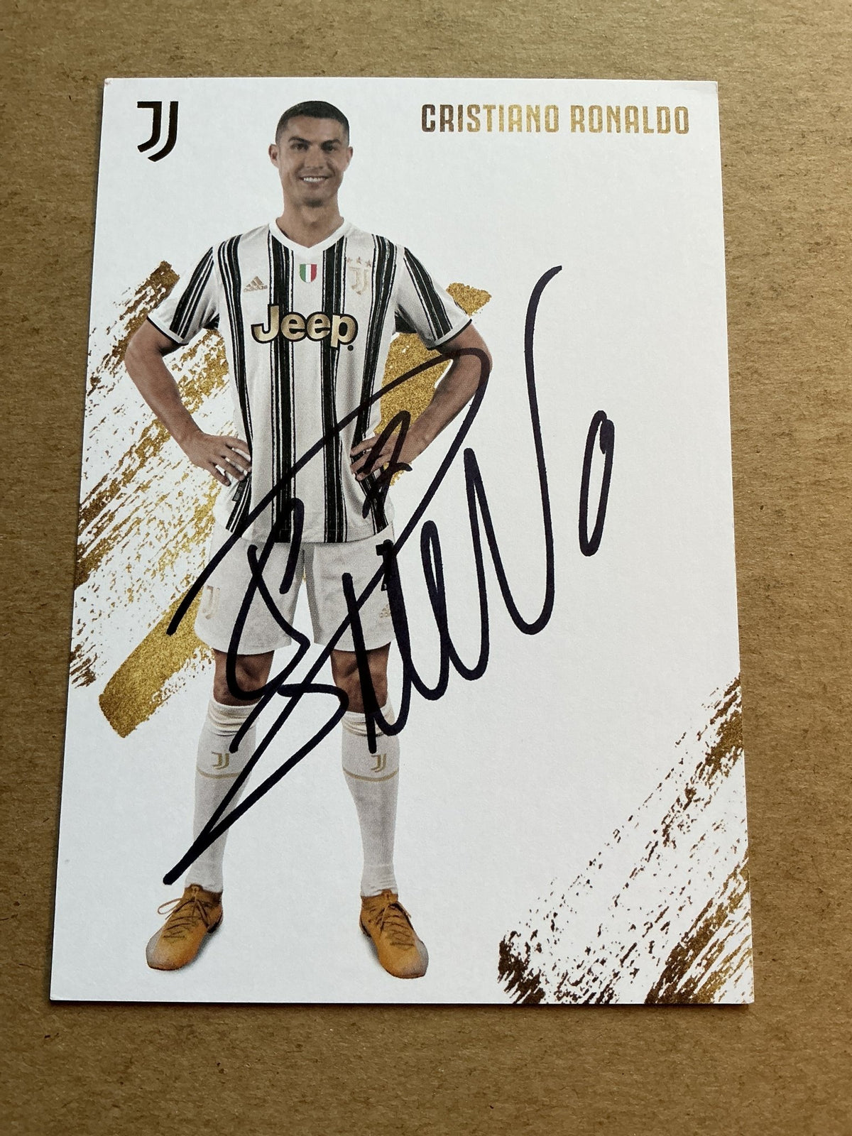 Cristiano Ronaldo, Portugal 🇵🇹 Juventus FC 2020/21 hand signed - Autographs-World
