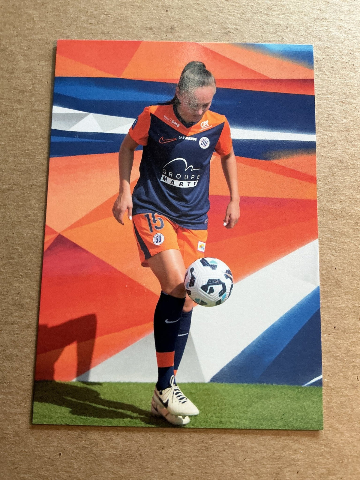 Cyrille Blanc, France 🇫🇷 Montpellier HSC 2024/25 hand signed - Autographs-World