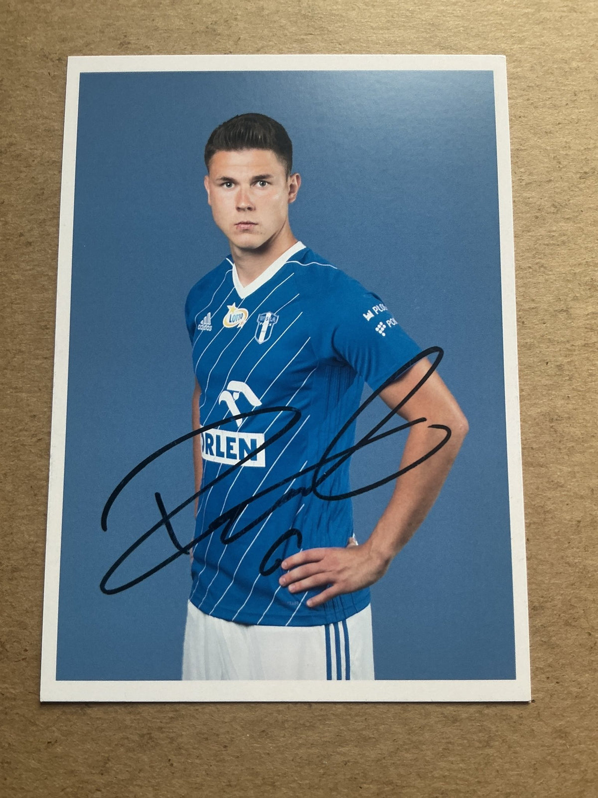 Damian Rasak, Poland 🇵🇱 Wisła Płock 2020/21 hand signed - Autographs-World
