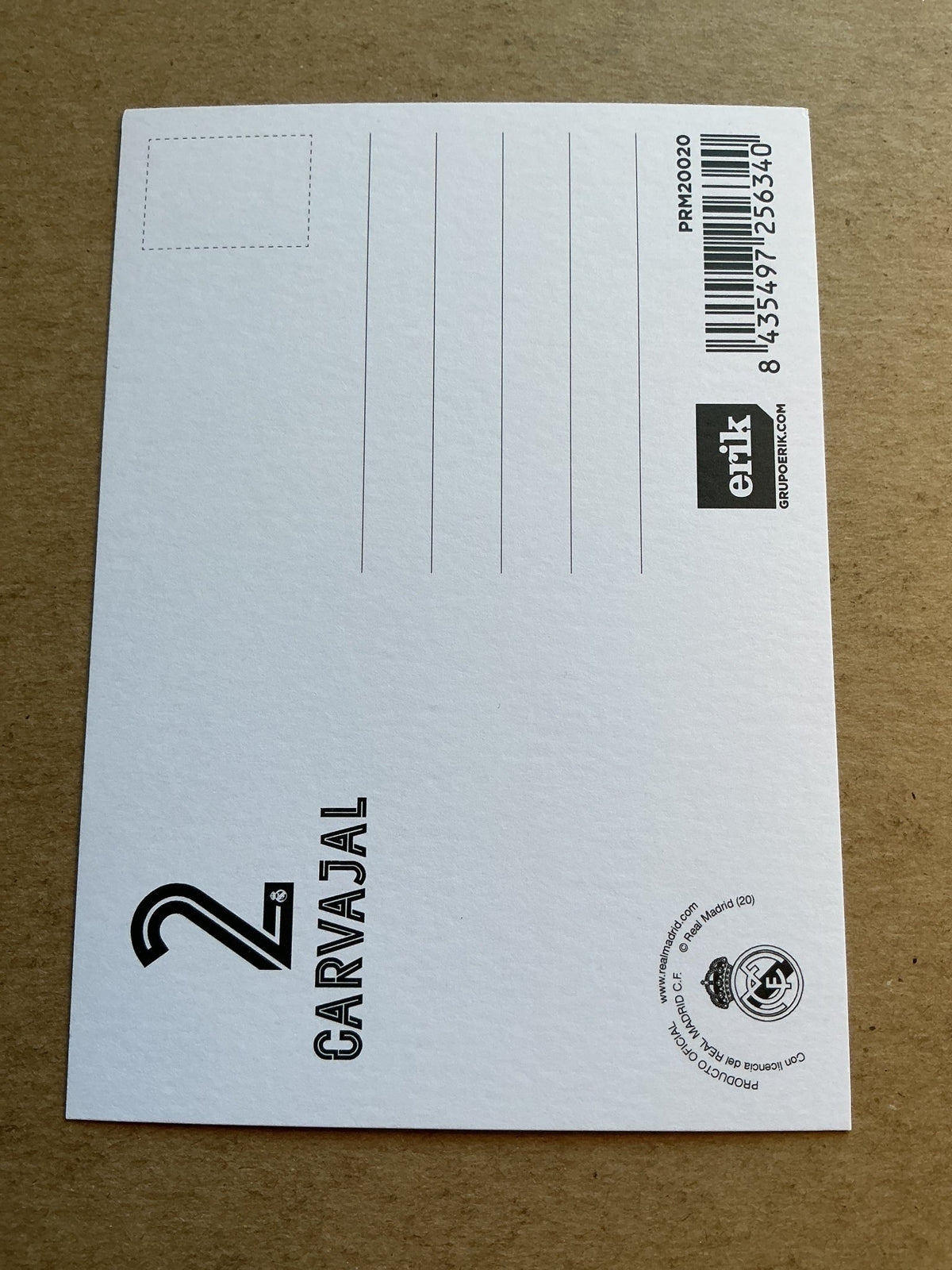 Dani Carvajal, Spain 🇪🇸 Real Madrid 2020/21 hand signed - Autographs-World
