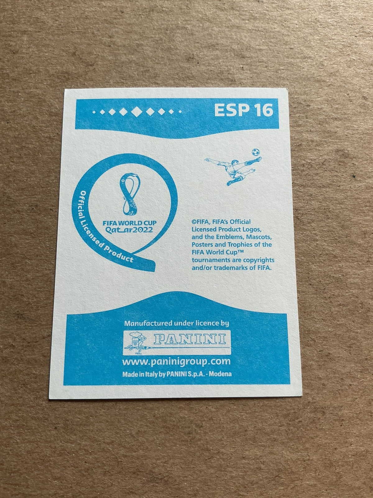 Dani Olmo, Spain 🇪🇸 FIFA World Cup 2022 Panini hand signed - Autographs-World