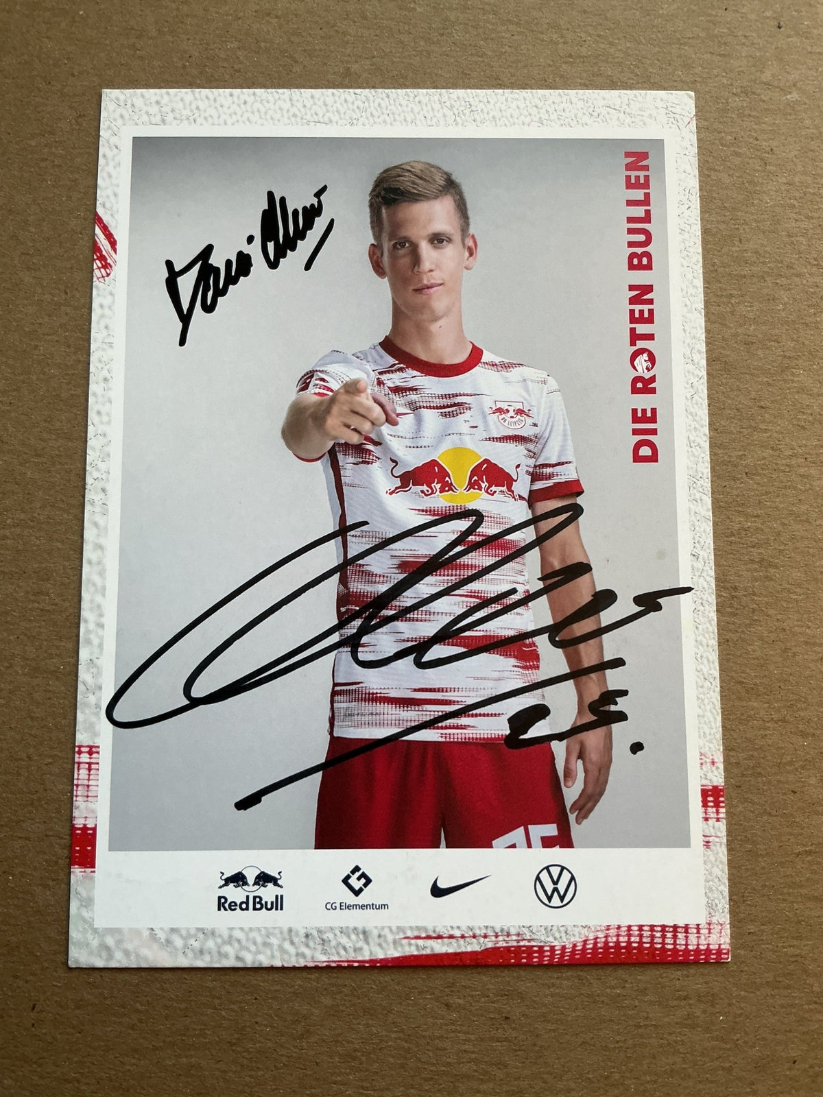 Dani Olmo, Spain 🇪🇸 RB Leipzig 2021/22 hand signed - Autographs-World