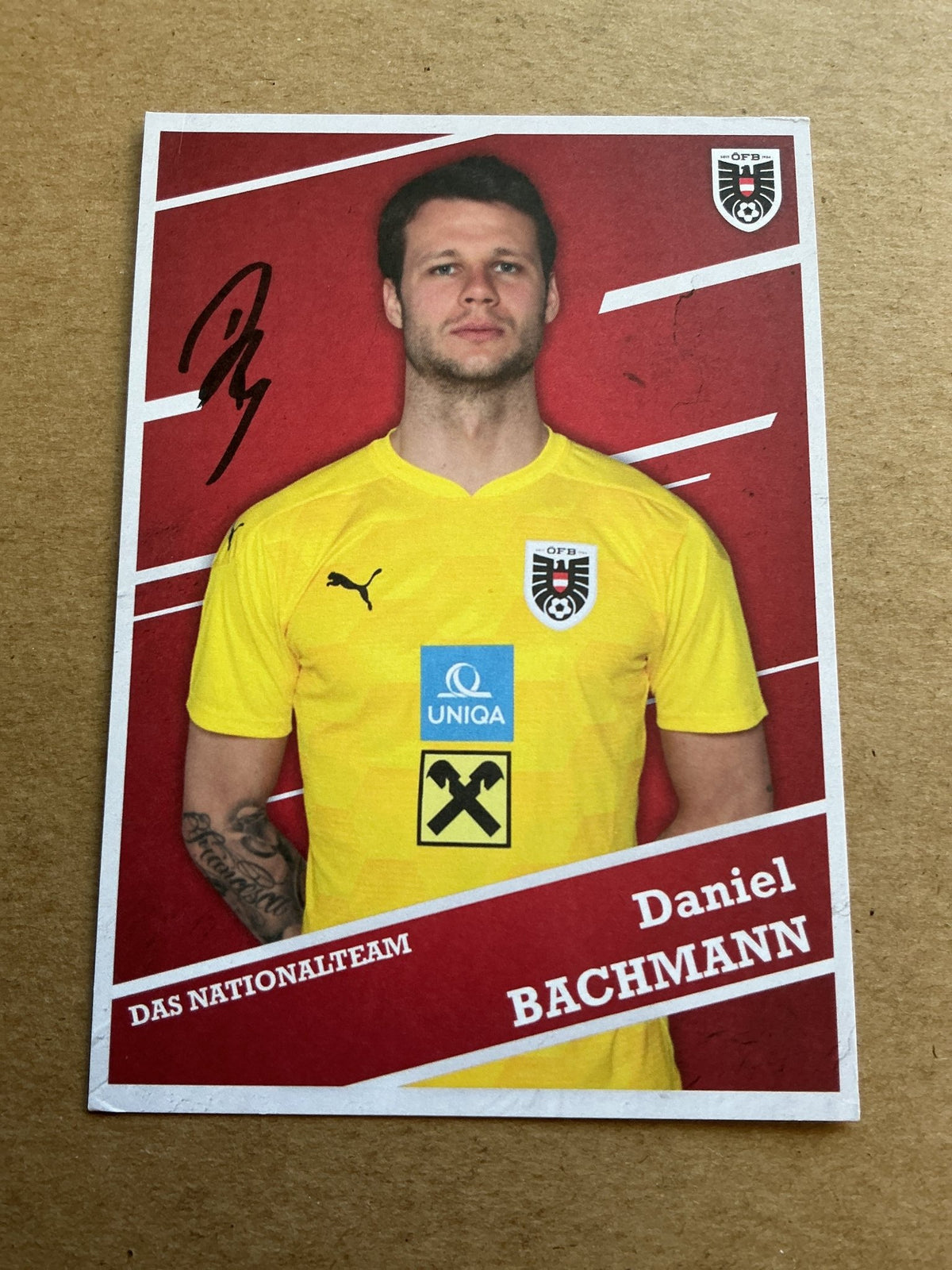 Daniel Bachmann, Austria 🇦🇹 2021 hand signed - Autographs-World