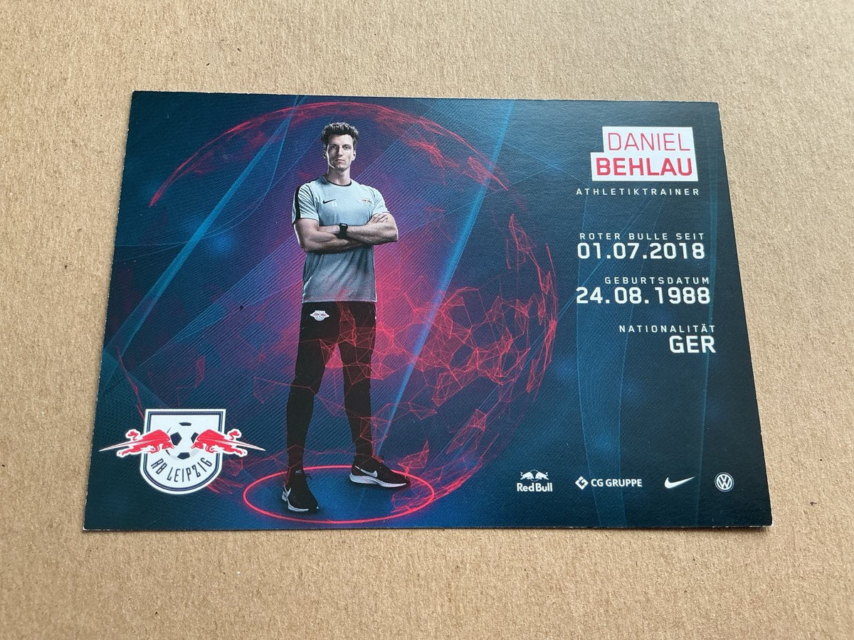 Daniel Behlau, Germany 🇩🇪 RB Leipzig 2018/19 hand signed - Autographs-World