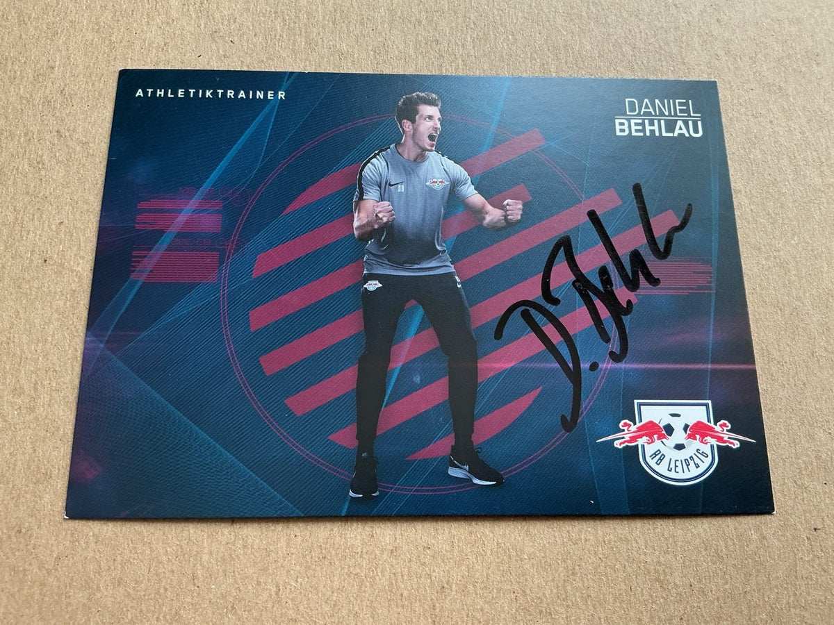 Daniel Behlau, Germany 🇩🇪 RB Leipzig 2018/19 hand signed - Autographs-World