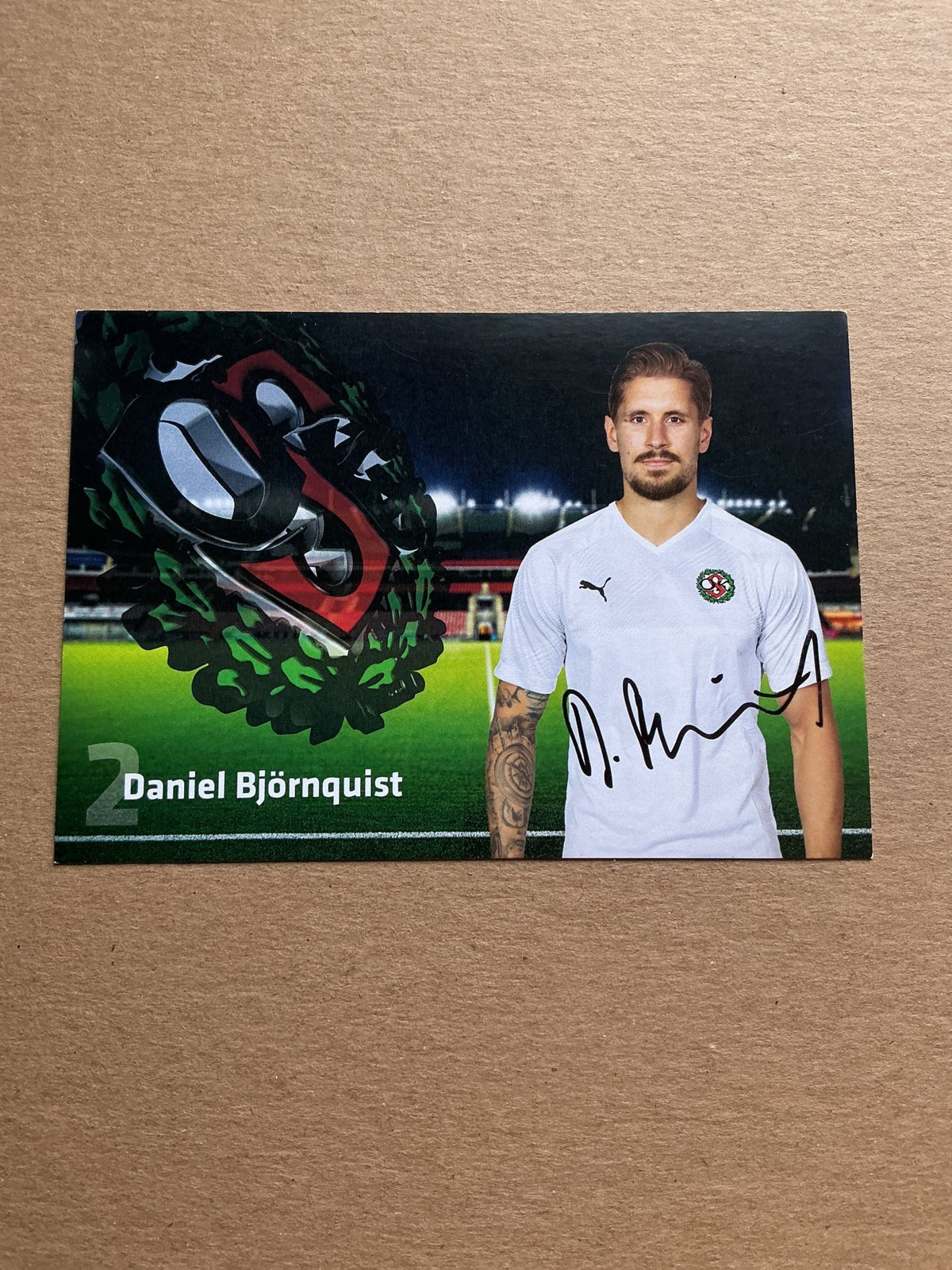 Daniel Björnquist, Sweden 🇸🇪 Örebro SK 2019/20 hand signed - Autographs-World