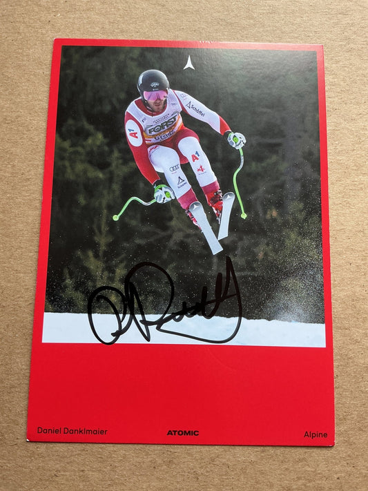 Daniel Dankmaier, Austria 🇦🇹 Alpine Winter Sports 2024/25 hand signed - Autographs-World