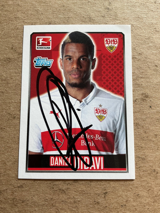 Daniel Didavi, Germany 🇩🇪 VfB Stuttgart 2014/15 Topps hand signed - Autographs-World