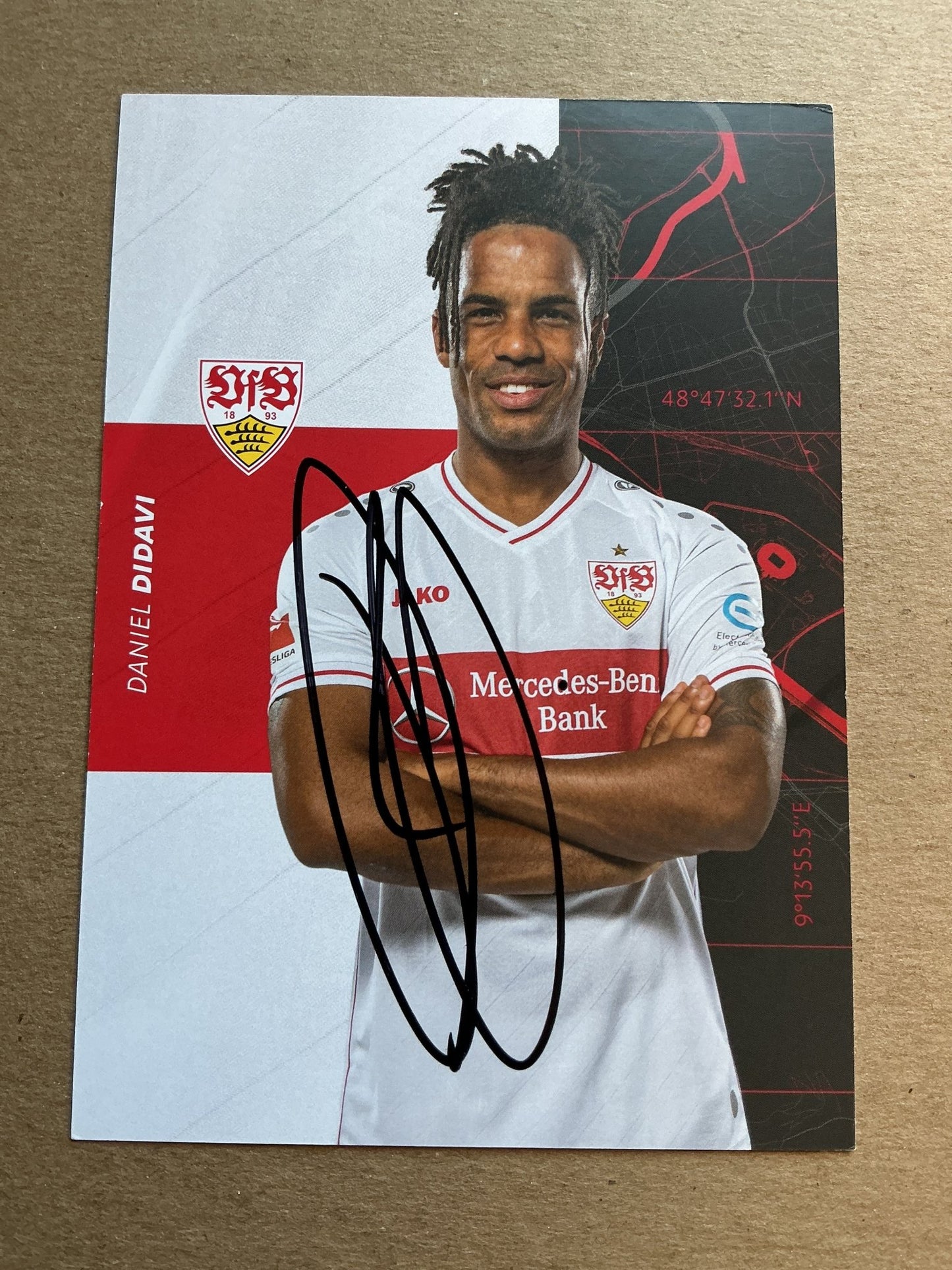 Daniel Didavi, Germany 🇩🇪 VfB Stuttgart 2020/21 hand signed - Autographs-World