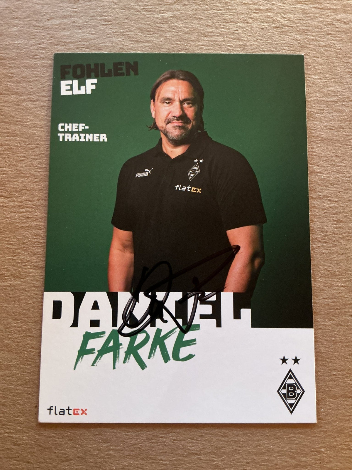 Daniel Farke, Germany 🇩🇪 Borussia Mönchengladbach 2022/23 hand signed - Autographs-World