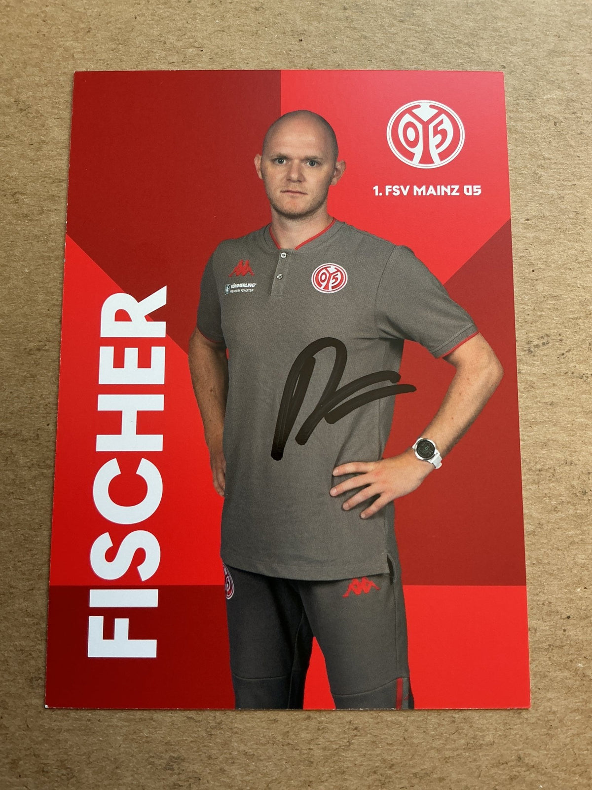 Daniel Fischer, Germany 🇩🇪 FSV Mainz 05 2020/21 hand signed - Autographs-World
