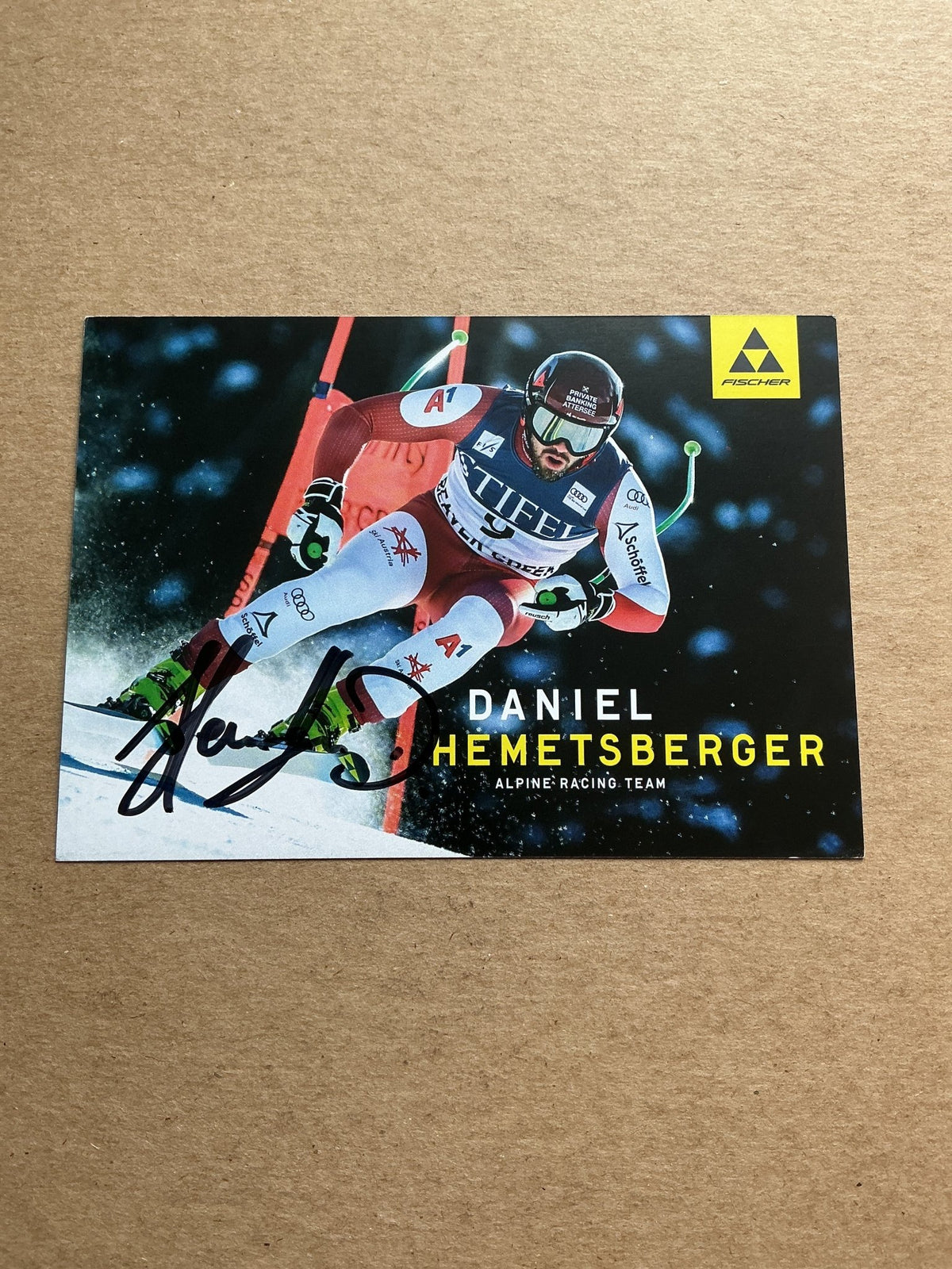 Daniel Hemetsberger, Austria 🇦🇹 Alpine Winter Sports 2024/25 hand signed - Autographs-World