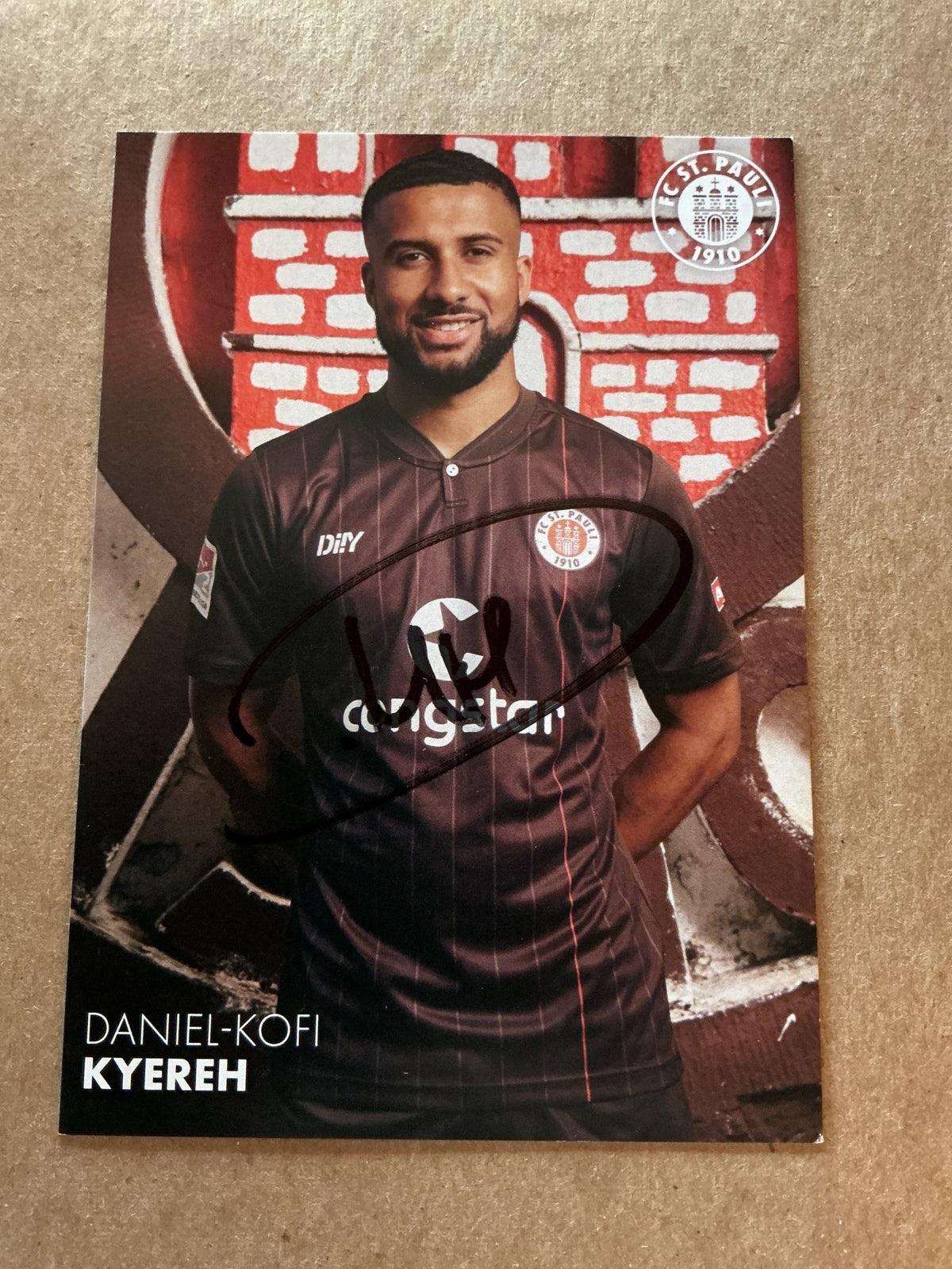 Daniel-Kofi Kyereh, Ghana 🇬🇭 FC St. Pauli 2021/22 hand signed - Autographs-World