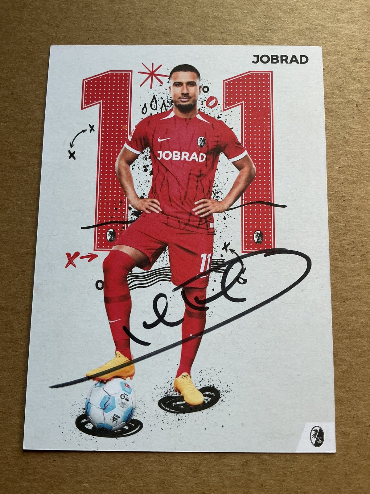 Daniel-Kofi Kyereh, Ghana 🇬🇭 SC Freiburg 2024/25 hand signed - Autographs-World