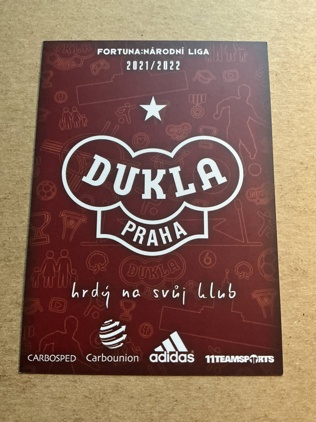 Daniel Kozma, Czech Republic 🇨🇿 FK Dukla Prague 2021/22 hand signed - Autographs-World