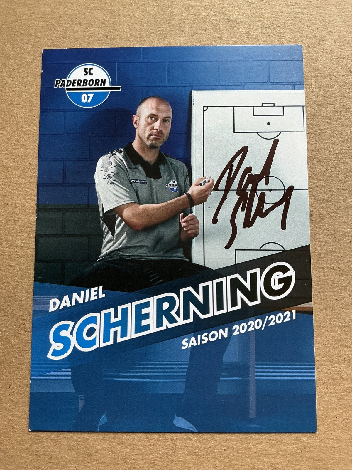 Daniel Scherning, Germany 🇩🇪 SC Paderborn 07 2020/21 hand signed - Autographs-World