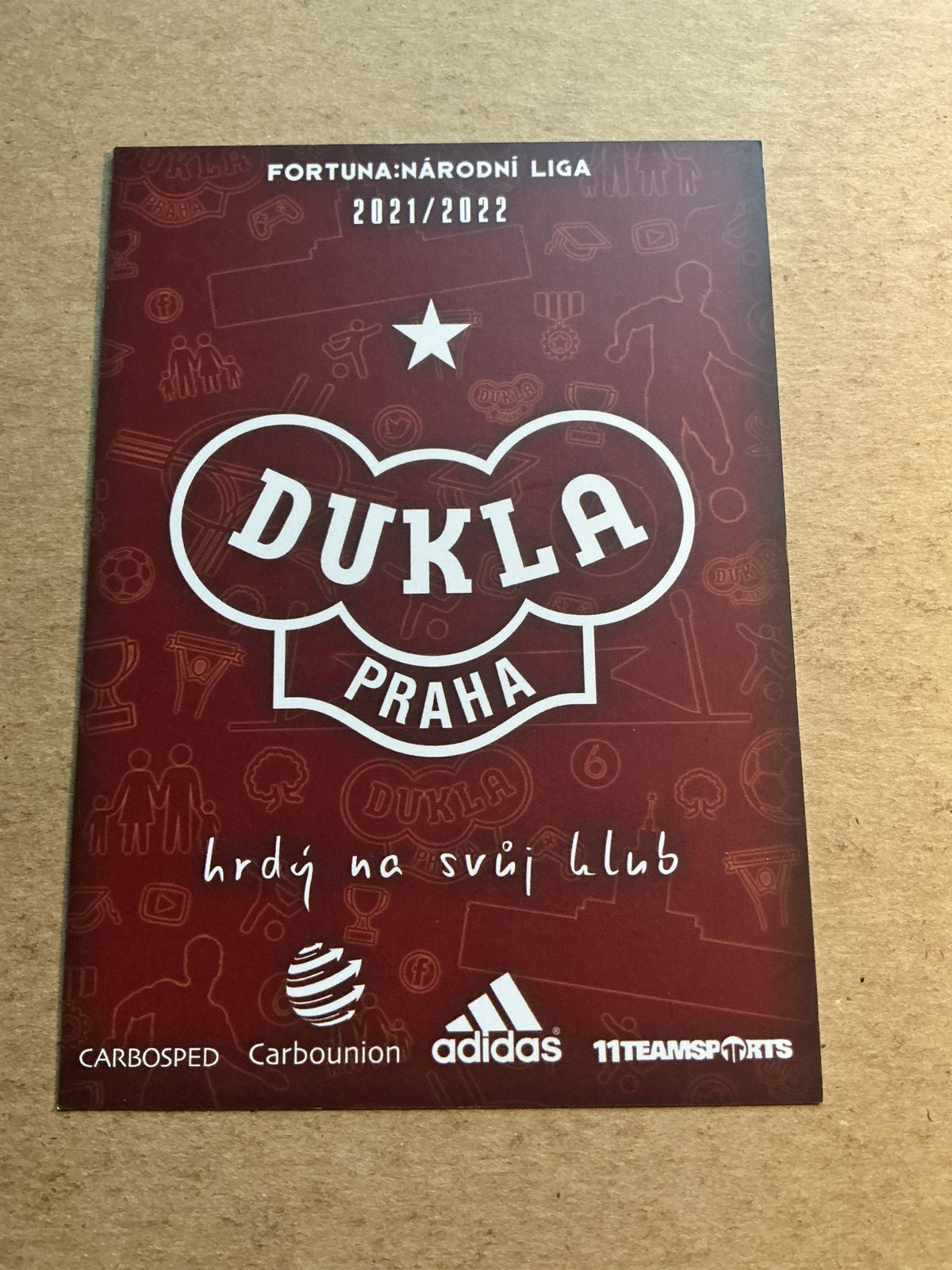 Daniel Souček, Czech Republic 🇨🇿 FK Dukla Prague 2021/22 hand signed - Autographs-World