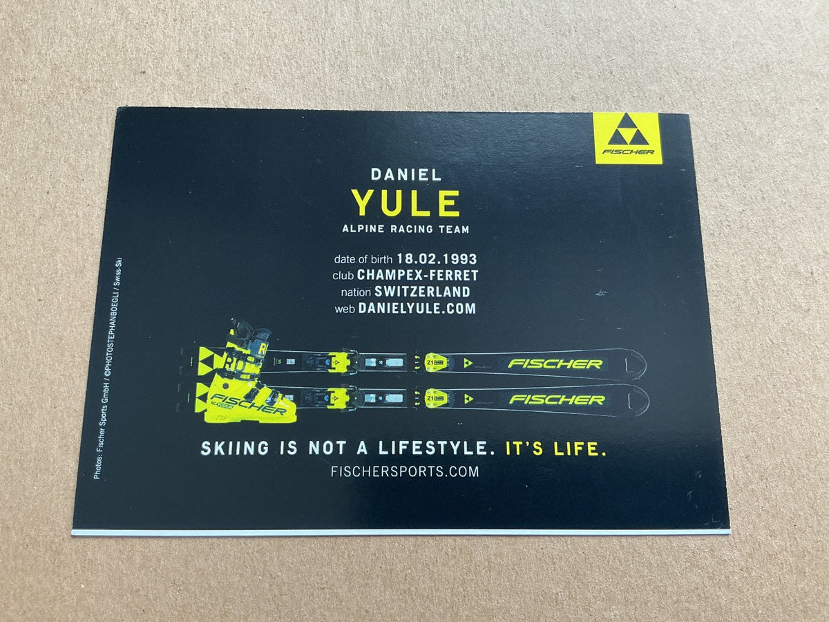 Daniel Yule, Switzerland 🇨🇭 Alpine Winter 2022/23 hand signed - Autographs-World