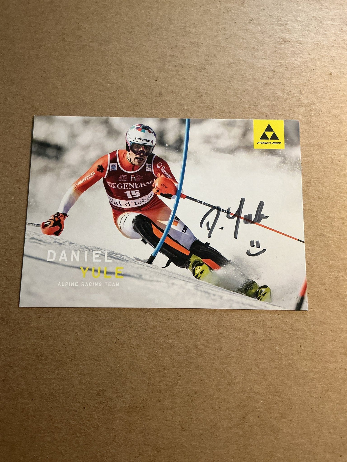 Daniel Yule, Switzerland 🇨🇭 Alpine Winter Sports 2024/25 hand signed - Autographs-World