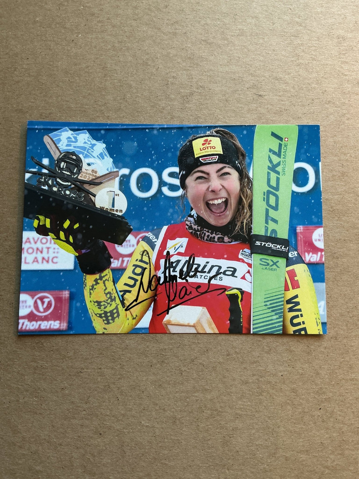 Daniela Maier, Germany 🇩🇪 Skicross Winter Sports 2024/25 hand signed - Autographs-World