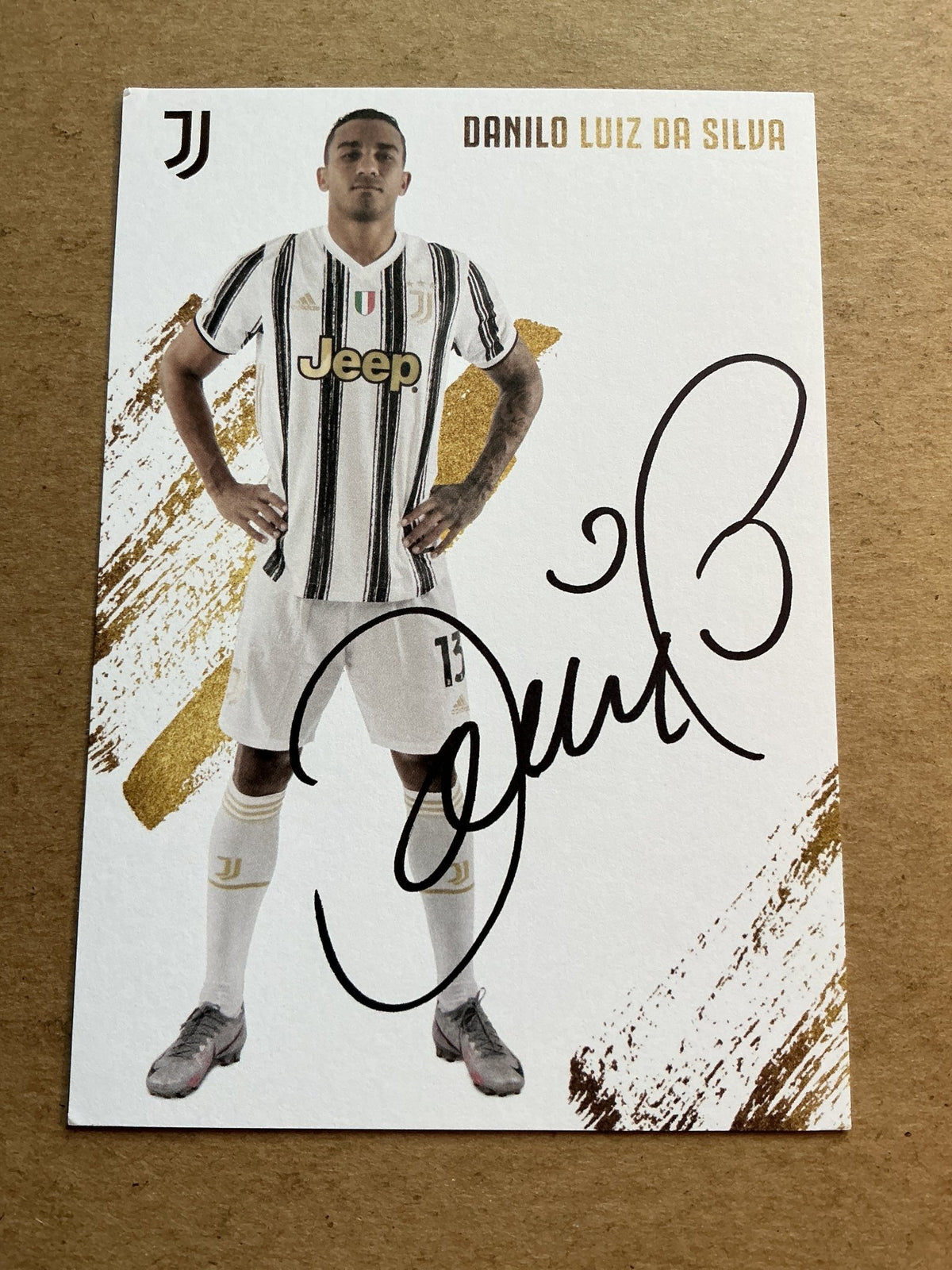 Danilo, Brazil 🇧🇷 Juventus FC 2020/21 hand signed - Autographs-World