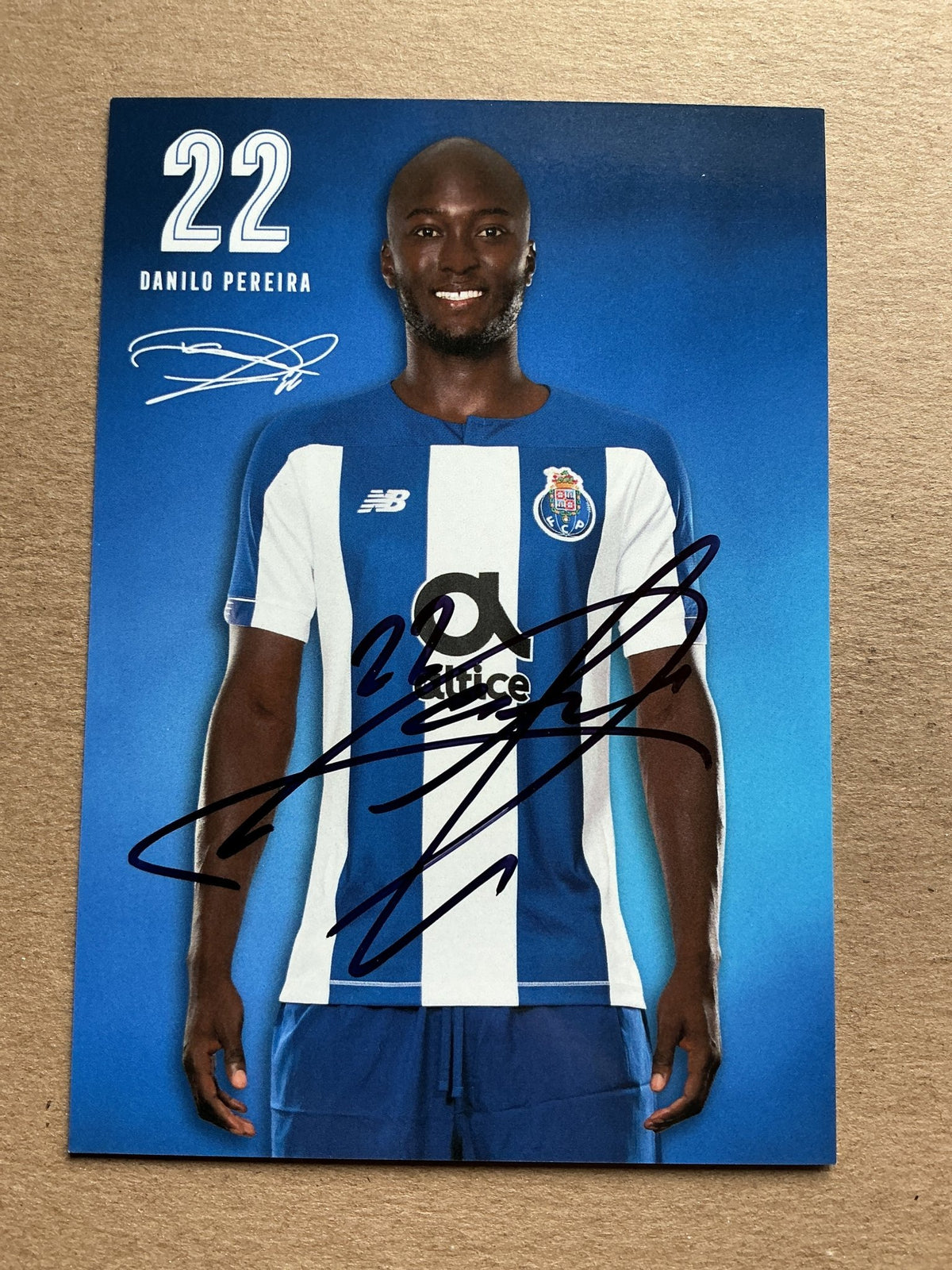 Danilo Perreira, Portugal 🇵🇹 FC Porto 2019/20 hand signed - Autographs-World