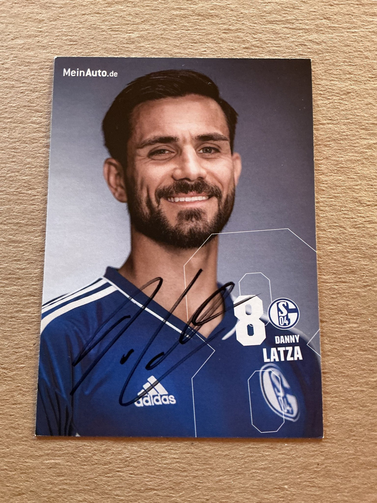 Danny Latza, Germany 🇩🇪 FC Schalke 04 2022/23 hand signed - Autographs-World