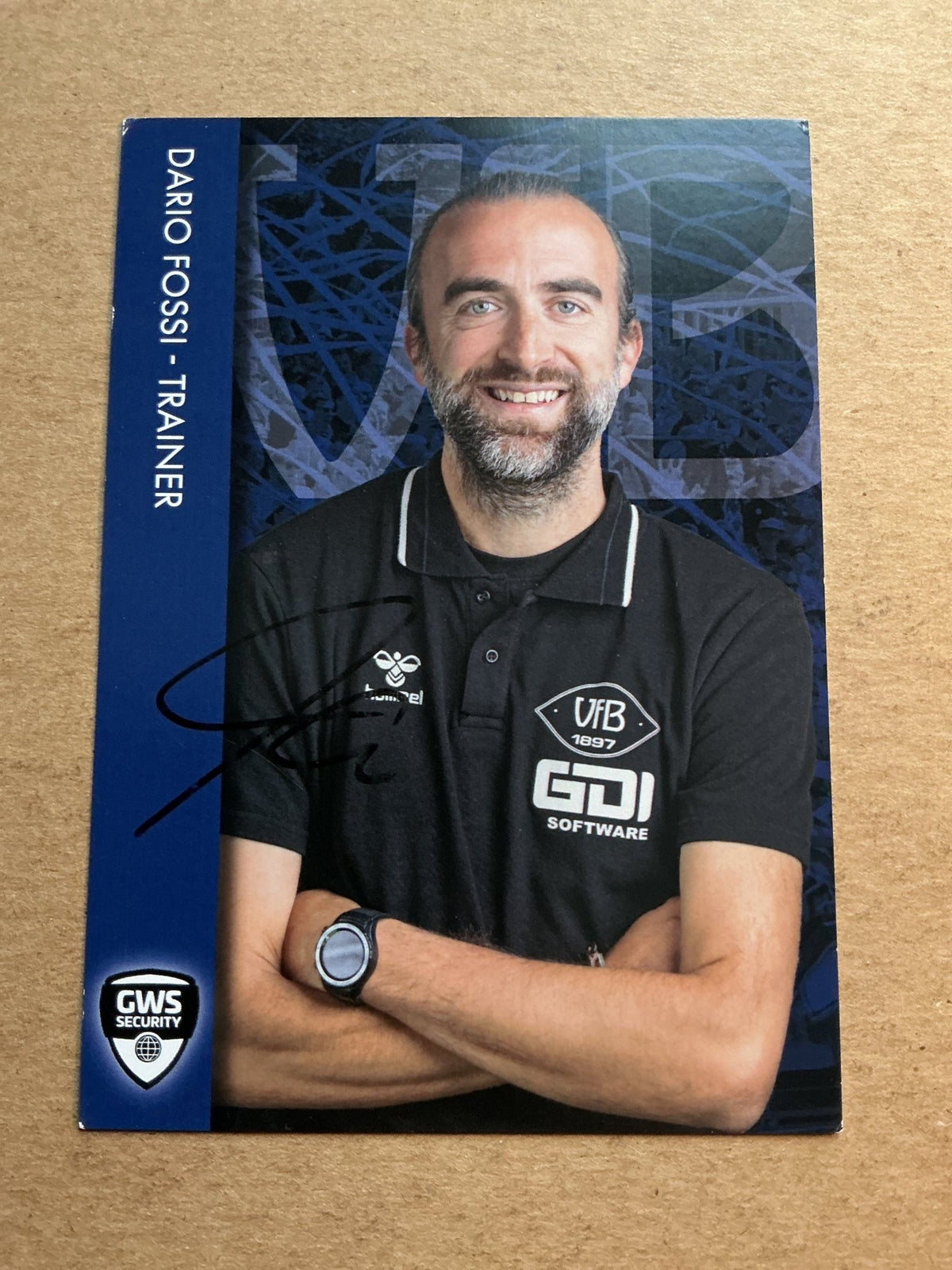Dario Fossi, Italy 🇮🇹 VfB Oldenburg 2022/23 hand signed - Autographs-World
